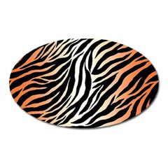 Cuts  Catton Tiger Oval Magnet by nate14shop