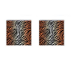 Cuts  Catton Tiger Cufflinks (square) by nate14shop