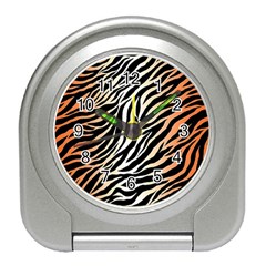 Cuts  Catton Tiger Travel Alarm Clock by nate14shop