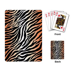 Cuts  Catton Tiger Playing Cards Single Design (rectangle) by nate14shop