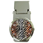 Cuts  Catton Tiger Money Clip Watches Front