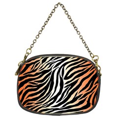 Cuts  Catton Tiger Chain Purse (two Sides) by nate14shop