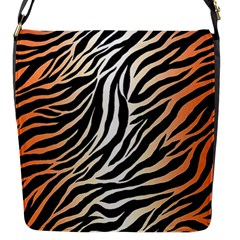 Cuts  Catton Tiger Flap Closure Messenger Bag (s) by nate14shop