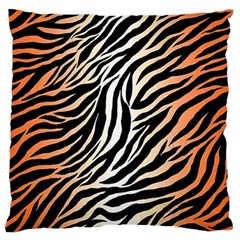 Cuts  Catton Tiger Standard Flano Cushion Case (one Side) by nate14shop