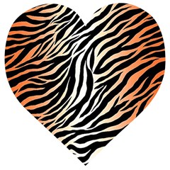 Cuts  Catton Tiger Wooden Puzzle Heart by nate14shop