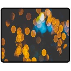 Desktop Double Sided Fleece Blanket (medium)  by nate14shop