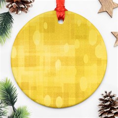 Digital-paper Round Ornament (two Sides) by nate14shop