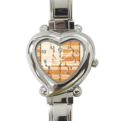 Easter 001 Heart Italian Charm Watch by nate14shop