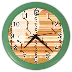 Easter 001 Color Wall Clock by nate14shop