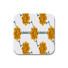 Easter Rubber Square Coaster (4 pack)