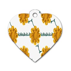 Easter Dog Tag Heart (One Side)