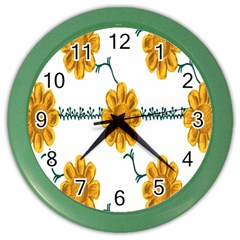 Easter Color Wall Clock by nate14shop