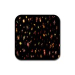 Fireworks- Rubber Coaster (Square) Front