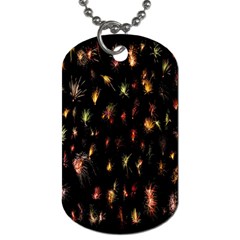 Fireworks- Dog Tag (one Side) by nate14shop