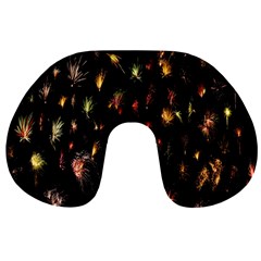 Fireworks- Travel Neck Pillow by nate14shop