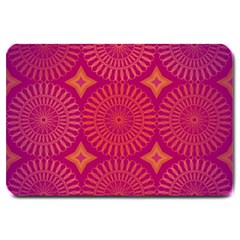 Flower Large Doormat  by nate14shop