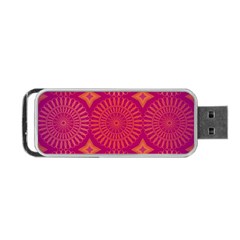 Flower Portable Usb Flash (two Sides) by nate14shop