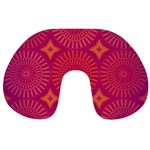 Flower Travel Neck Pillow Back