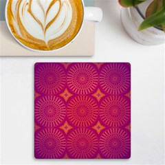 Flower Uv Print Square Tile Coaster 