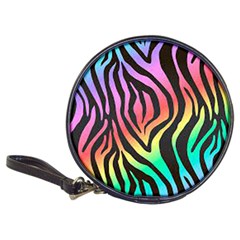 Rainbow Zebra Stripes Classic 20-cd Wallets by nate14shop