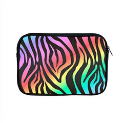 Rainbow Zebra Stripes Apple Macbook Pro 15  Zipper Case by nate14shop