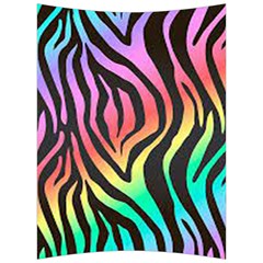 Rainbow Zebra Stripes Back Support Cushion by nate14shop