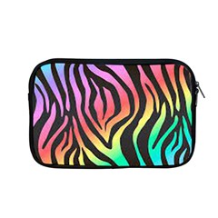 Rainbow Zebra Stripes Apple Macbook Pro 13  Zipper Case by nate14shop