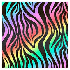 Rainbow Zebra Stripes Lightweight Scarf  by nate14shop