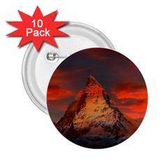 Switzerland-zermatt-mountains-snow- 2 25  Buttons (10 Pack) 