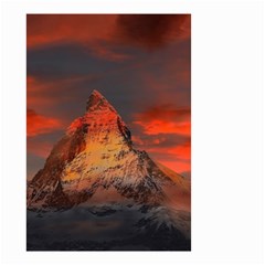 Switzerland-zermatt-mountains-snow- Small Garden Flag (two Sides)