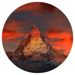 Switzerland-zermatt-mountains-snow- Round Trivet