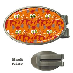 Animals Pet Cats Money Clips (oval)  by artworkshop