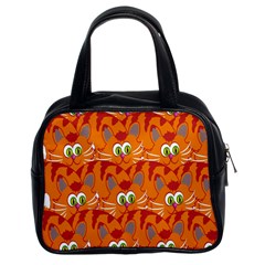 Animals Pet Cats Classic Handbag (two Sides) by artworkshop