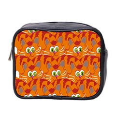 Animals Pet Cats Mini Toiletries Bag (two Sides) by artworkshop