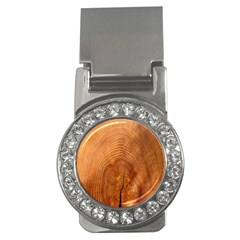 Annual Rings Tree Wood Money Clips (cz)  by artworkshop