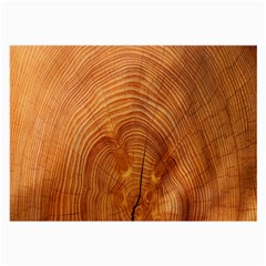 Annual Rings Tree Wood Large Glasses Cloth (2 Sides) by artworkshop