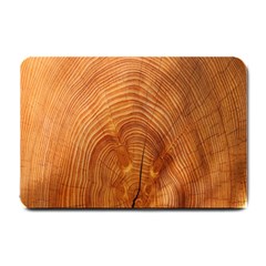 Annual Rings Tree Wood Small Doormat  by artworkshop