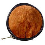 Annual Rings Tree Wood Mini Makeup Bag Back