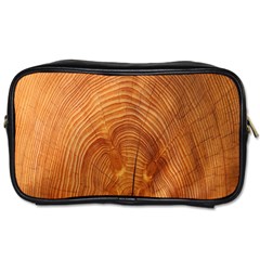 Annual Rings Tree Wood Toiletries Bag (one Side) by artworkshop