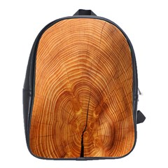 Annual Rings Tree Wood School Bag (large) by artworkshop