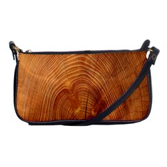 Annual Rings Tree Wood Shoulder Clutch Bag by artworkshop