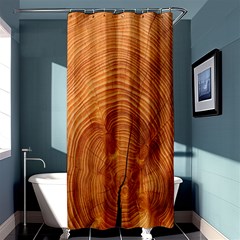 Annual Rings Tree Wood Shower Curtain 36  X 72  (stall)  by artworkshop