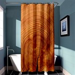 Annual Rings Tree Wood Shower Curtain 36  x 72  (Stall)  Curtain(36 X72 ) - 33.26 x66.24  Curtain(36 X72 )