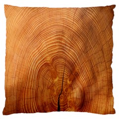 Annual Rings Tree Wood Standard Flano Cushion Case (one Side) by artworkshop