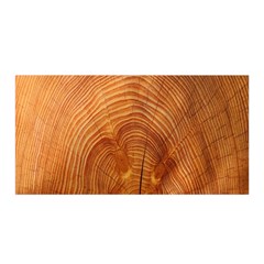 Annual Rings Tree Wood Satin Wrap 35  X 70  by artworkshop