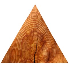 Annual Rings Tree Wood Wooden Puzzle Triangle by artworkshop