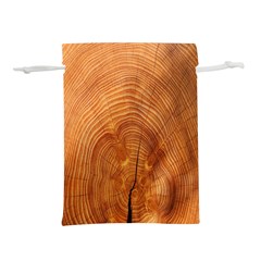 Annual Rings Tree Wood Lightweight Drawstring Pouch (l) by artworkshop