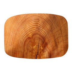 Annual Rings Tree Wood Mini Square Pill Box by artworkshop