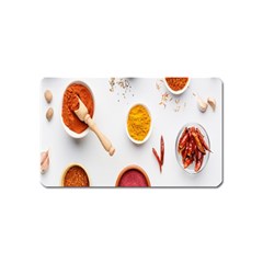 Masala Spices Food Magnet (name Card) by artworkshop