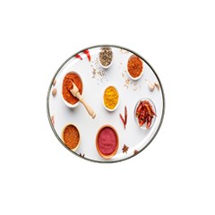 Masala Spices Food Hat Clip Ball Marker (4 Pack) by artworkshop